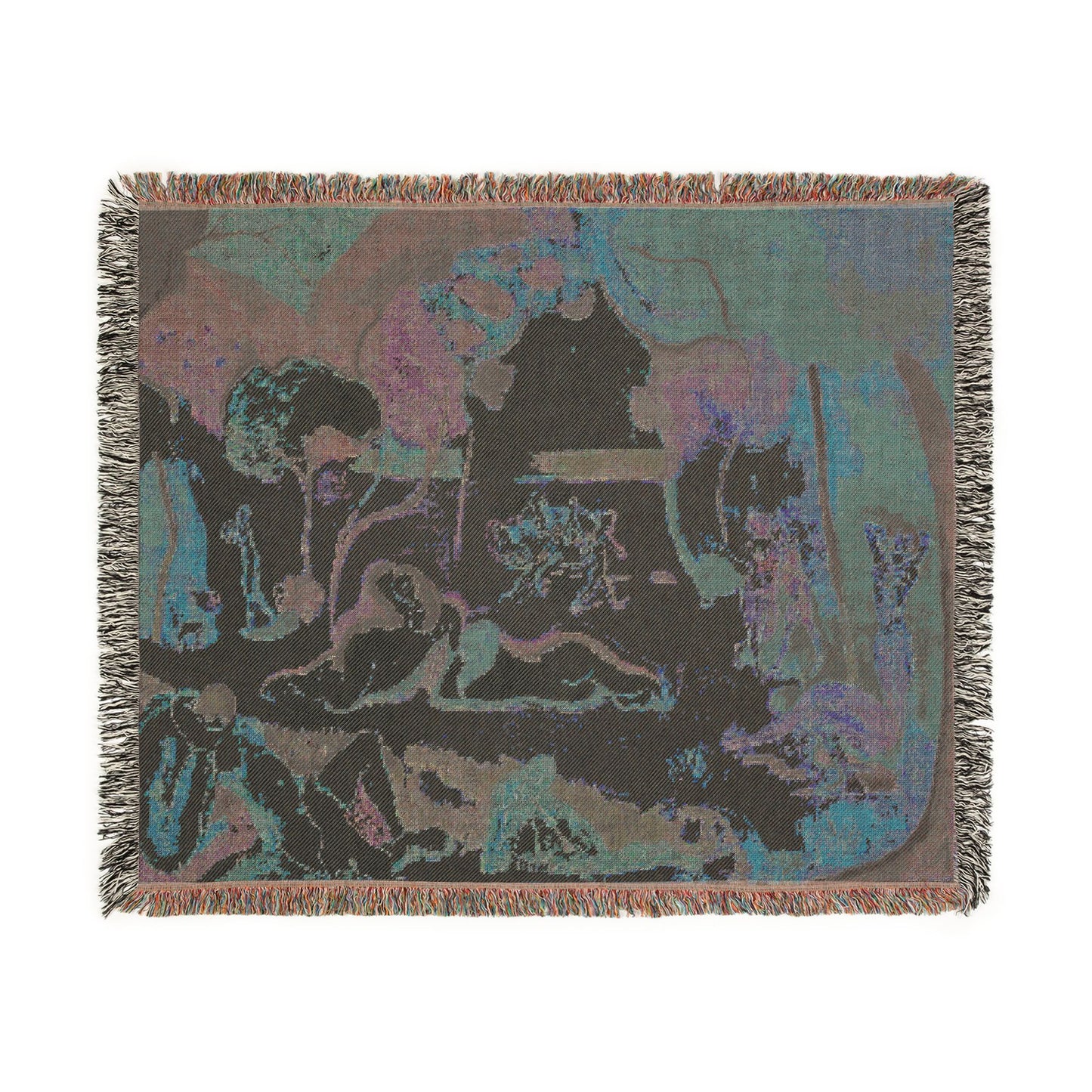 Matisse, Henri - The Joy of Life (1905) - Woven Blanket