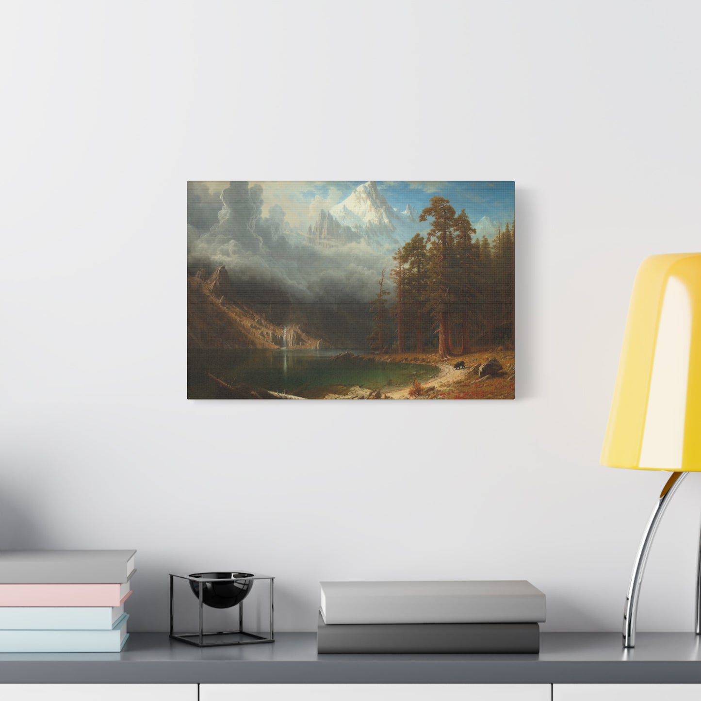 Bierstadt, Albert - Mount Corcoran (1877)- Canvas Block, unframed