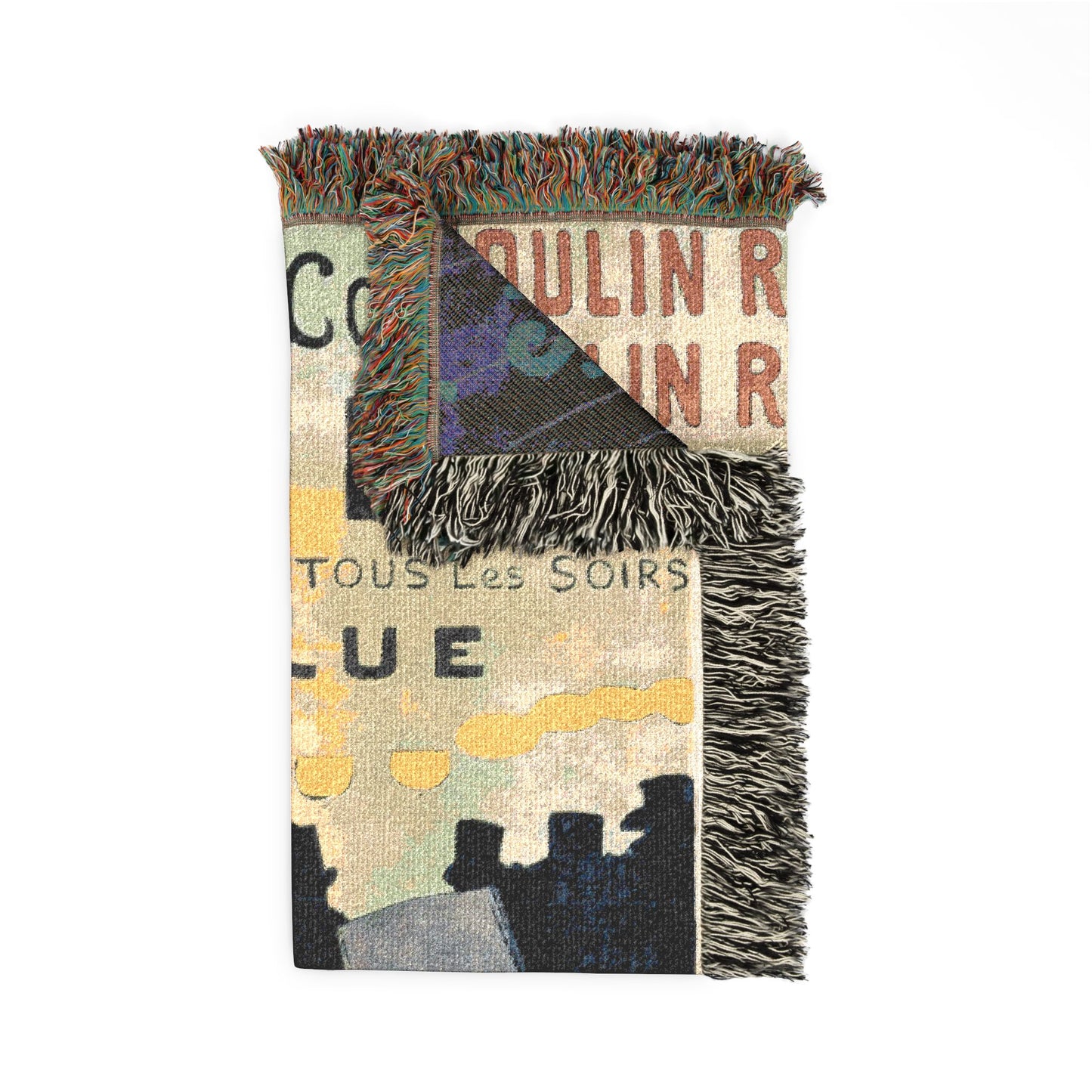 Lautrec, Henri - Moulin Rouge - La Goulue (1891) - Woven Blanket