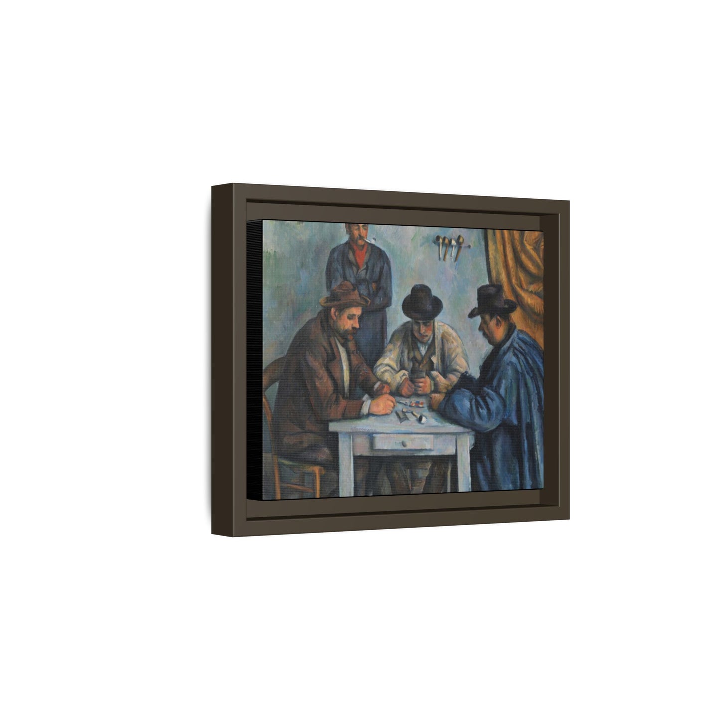 Cézanne, Paul - The Card Players (1892) - Matte Canvas, Framed