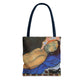 Filiger, Charles - The Recumbent Christ (1895) - Tote Bag