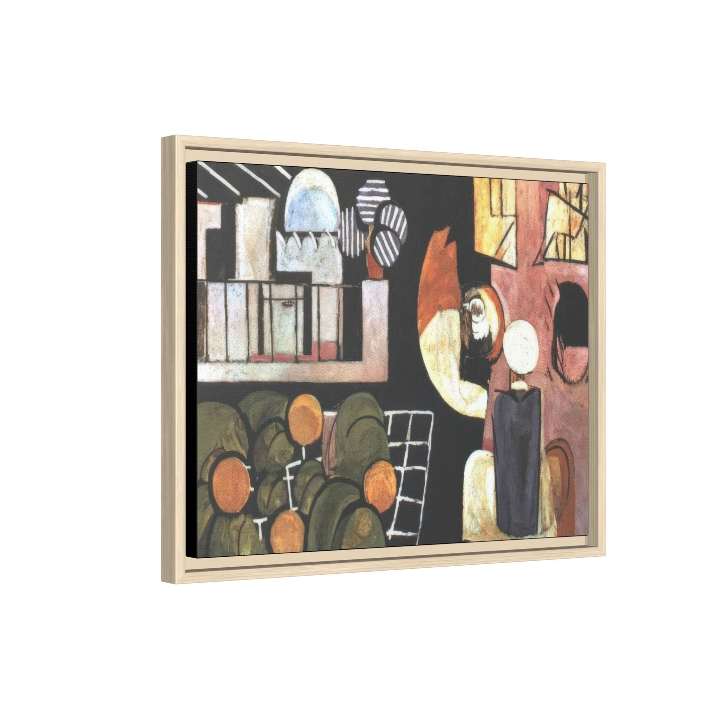 Matisse, Henri - The Moroccans (1916) - Matte Canvas, Framed