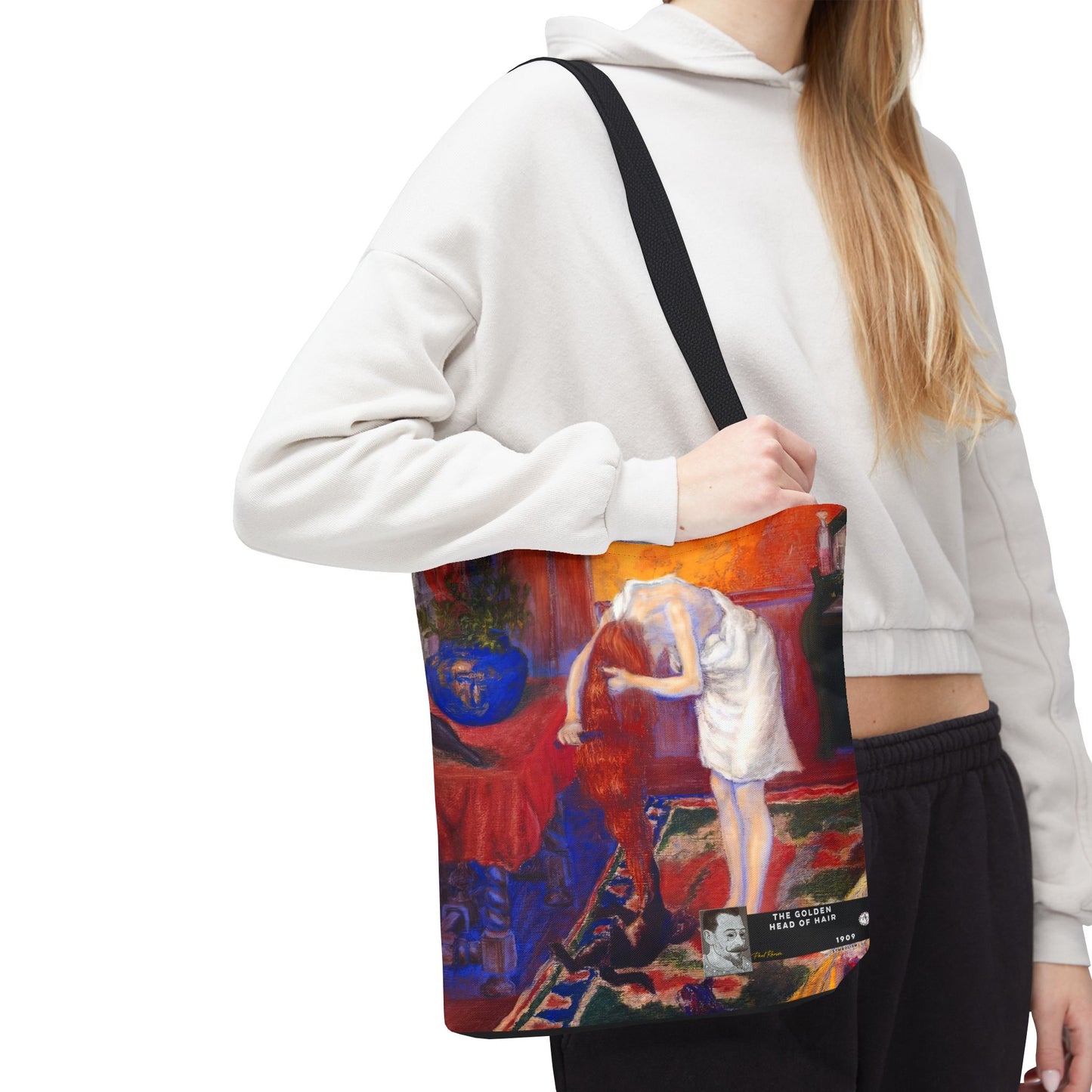 Ranson, Paul - The Golden Head of Hair (1909) - Tote Bag