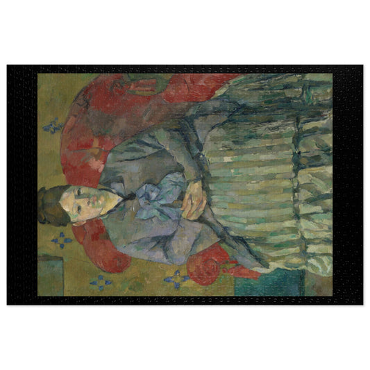 Cézanne, Paul - Madame Cezanne in a Red Armchair (1877) - 1000pc Jigsaw Puzzle