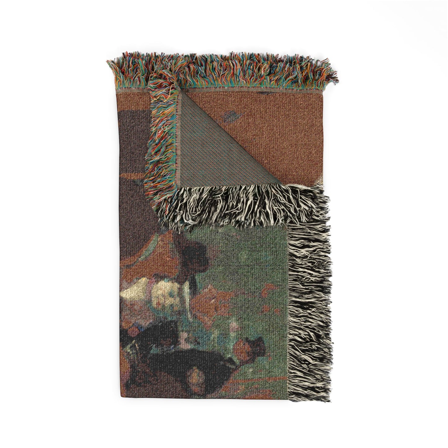 Toulouse-Lautrec, Henri - At the Moulin Rouge (1892) - Woven Blanket