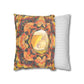 Filiger, Charles - Woman’s Head with Closed Eyes (1893) - Suede Square Pillowcase