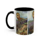 Redon, Odilon - The Cyclops (1914) - Colorful Accent Mugs