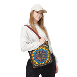 Emerald Arrows Mandala - Tote Bag