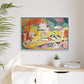 Matisse, Henri - The Joy of Life (1905) - Matte Canvas, Framed