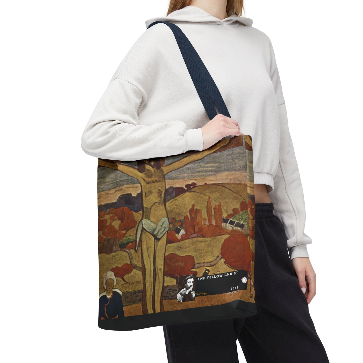 Gauguin, Paul - The Yellow Christ (1889) - Tote Bag