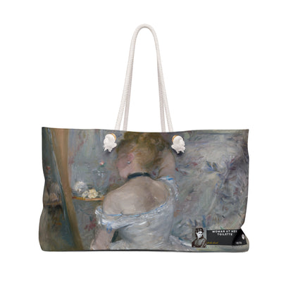 Morisot, Berthe - Woman at Her Toilette (1880) - Weekender Bag