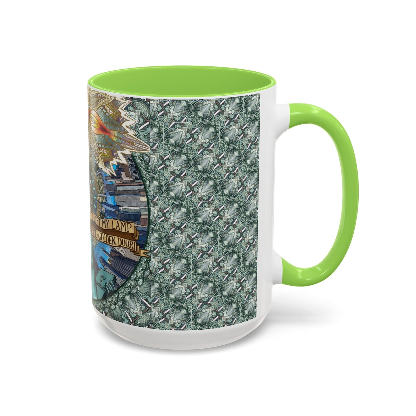 Pacio, Adam - Liberty Mandala - Colorful Accent Mugs