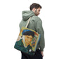 Van Gogh, Vincent - Self Portrait with Bandaged Ear (1889) - Tote Bag