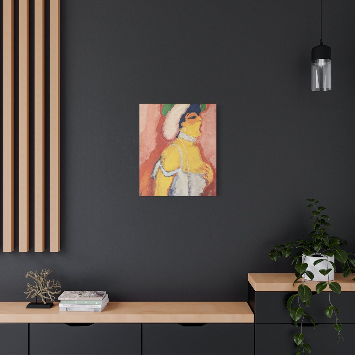 Van Dongen, Kees - Modjesko, Soprano Singer (1908) - Canvas Block, unframed