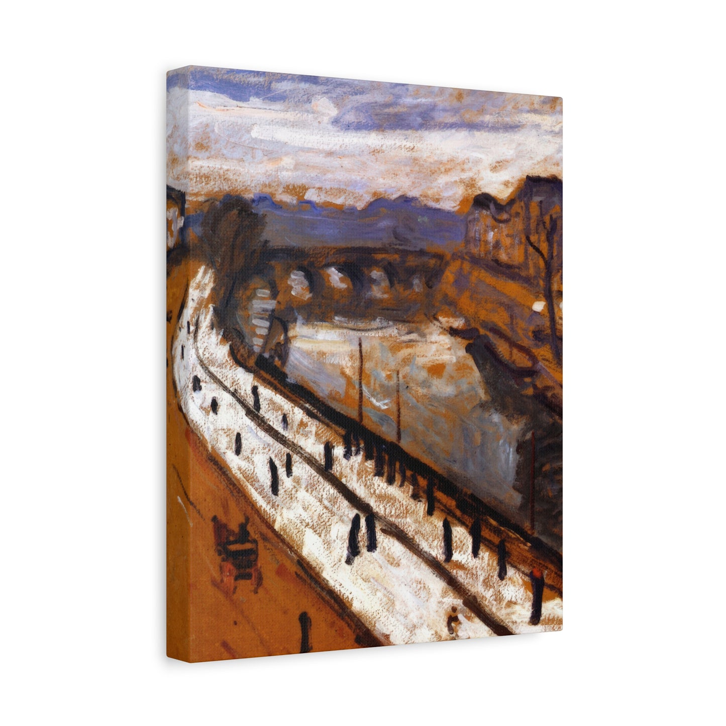 Marquet, Albert - Quai des Grands-Augustins (1905) - Canvas Block, unframed