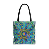 Melek Taus Mandala - Tote Bag