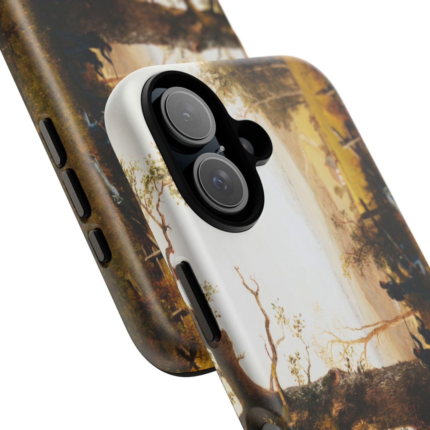 Bierstadt, Albert -  Guerrilla Warfare (1861) - Tough Phone Cases