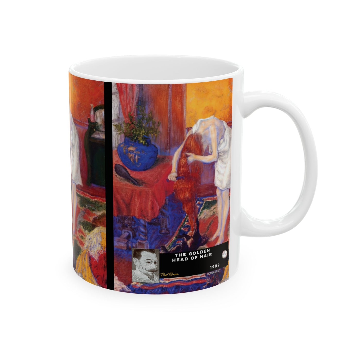 Ranson, Paul - The Golden Head of Hair (1909) - Ceramic Mug