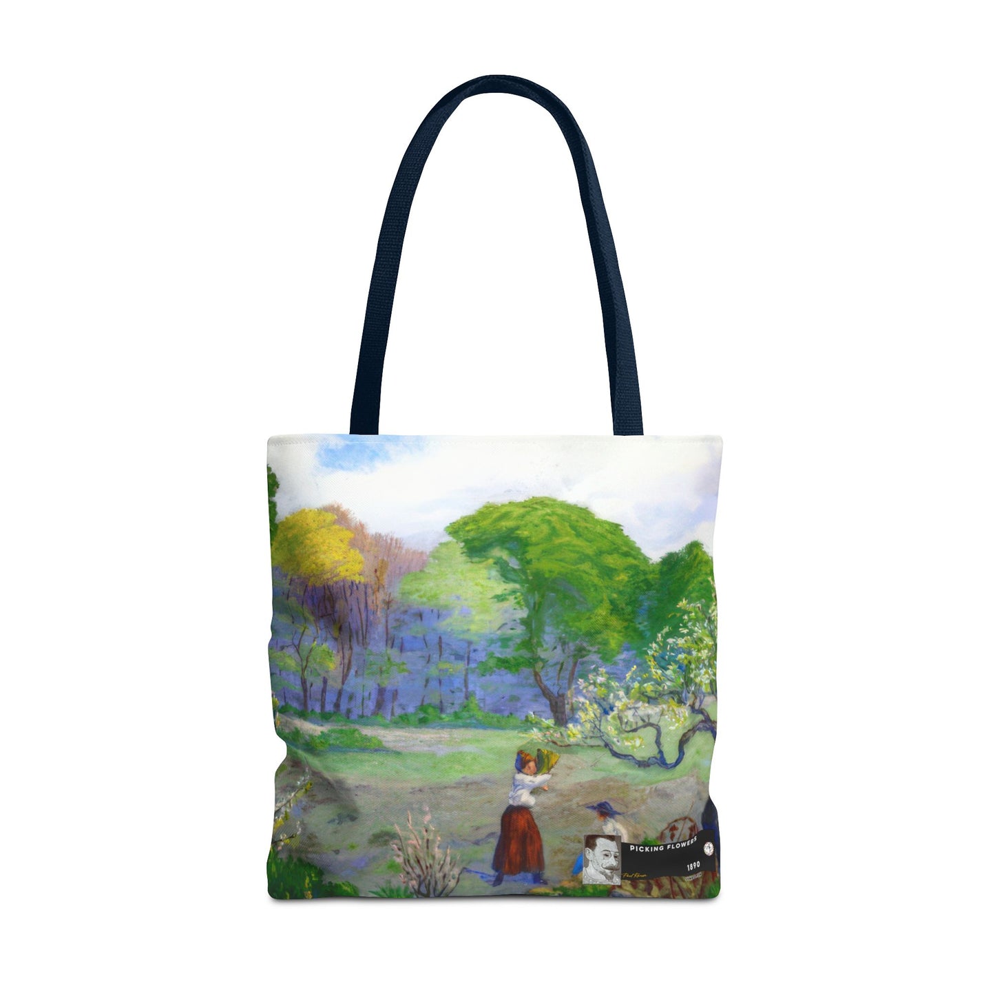 Ranson, Paul - Picking Flowers (1890) - Tote Bag