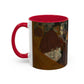 Toulouse-Lautrec, Henri - At the Moulin Rouge (1892) - Colorful Accent Mugs