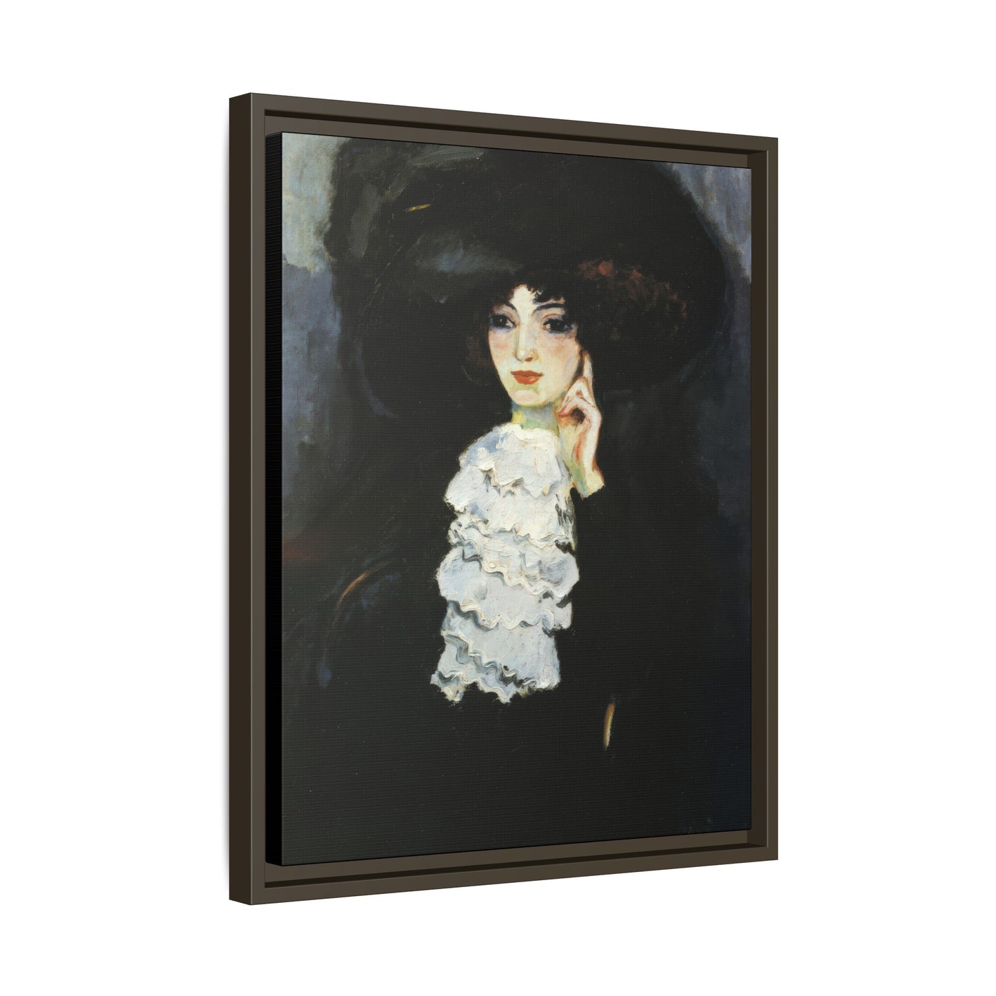 Van Dongen, Kees - Woman with Frill (1905) - Matte Canvas, Framed