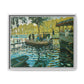Monet, Claude - La Grenouillere (1869) - Matte Canvas, Framed