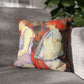 Toulouse-Lautrec, Henri - The Medical Inspection (1894) - Suede Square Pillowcase