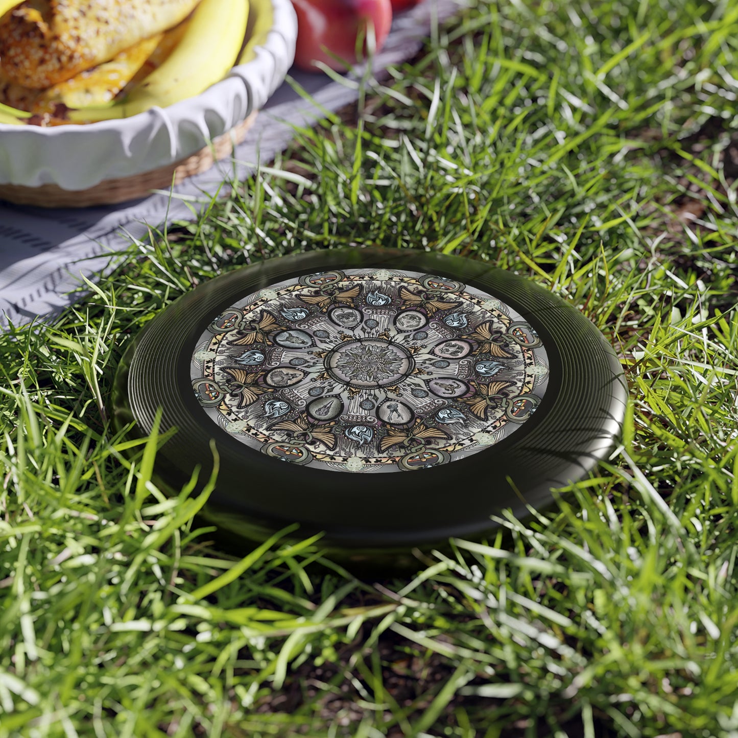 Memento Mori Mandala - Wham-O Frisbee