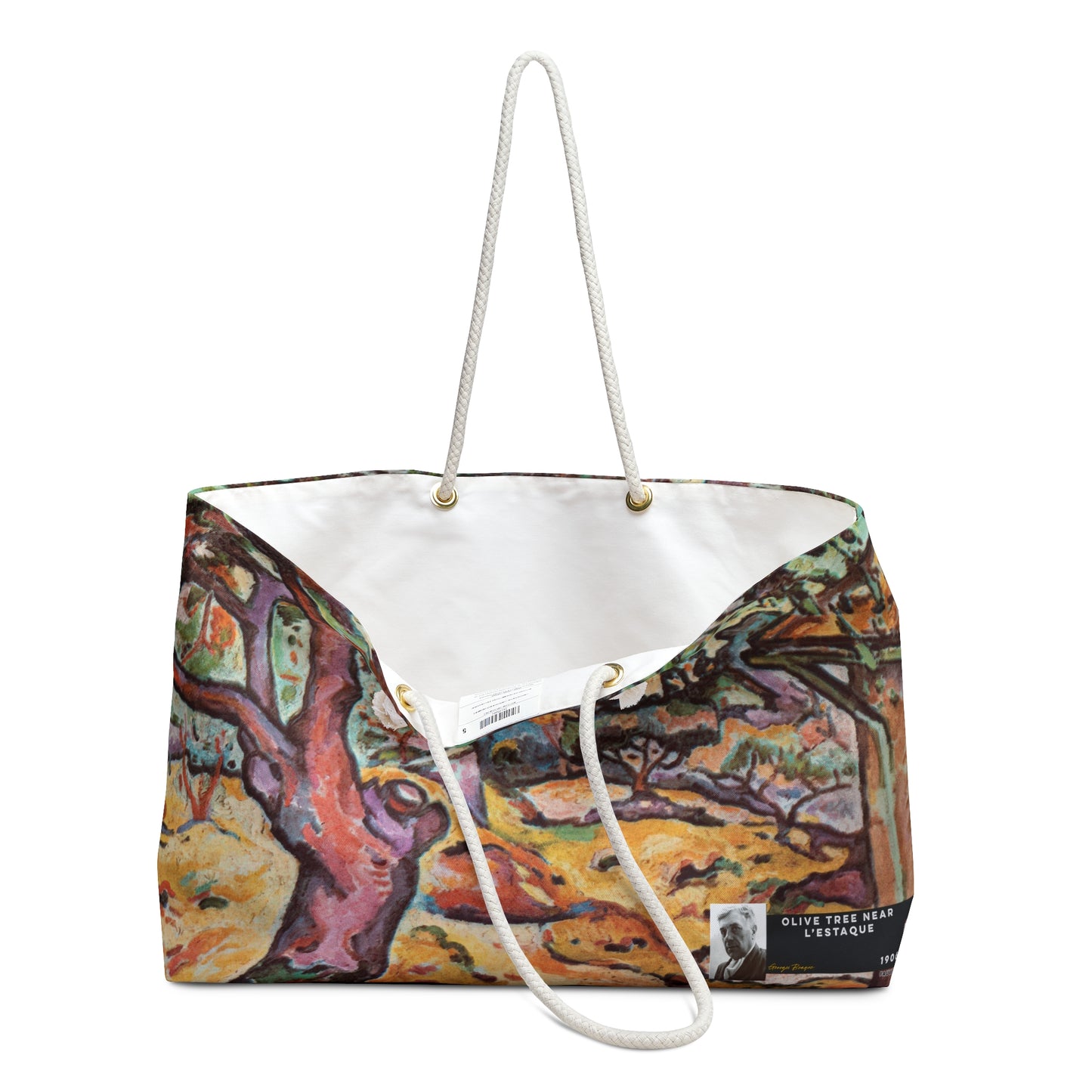 Braque, Georges - Olive Tree near L'Estaque (1906) - Weekender Bag
