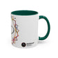 AdamPacio.com - White Logo - Colorful Accent Mugs