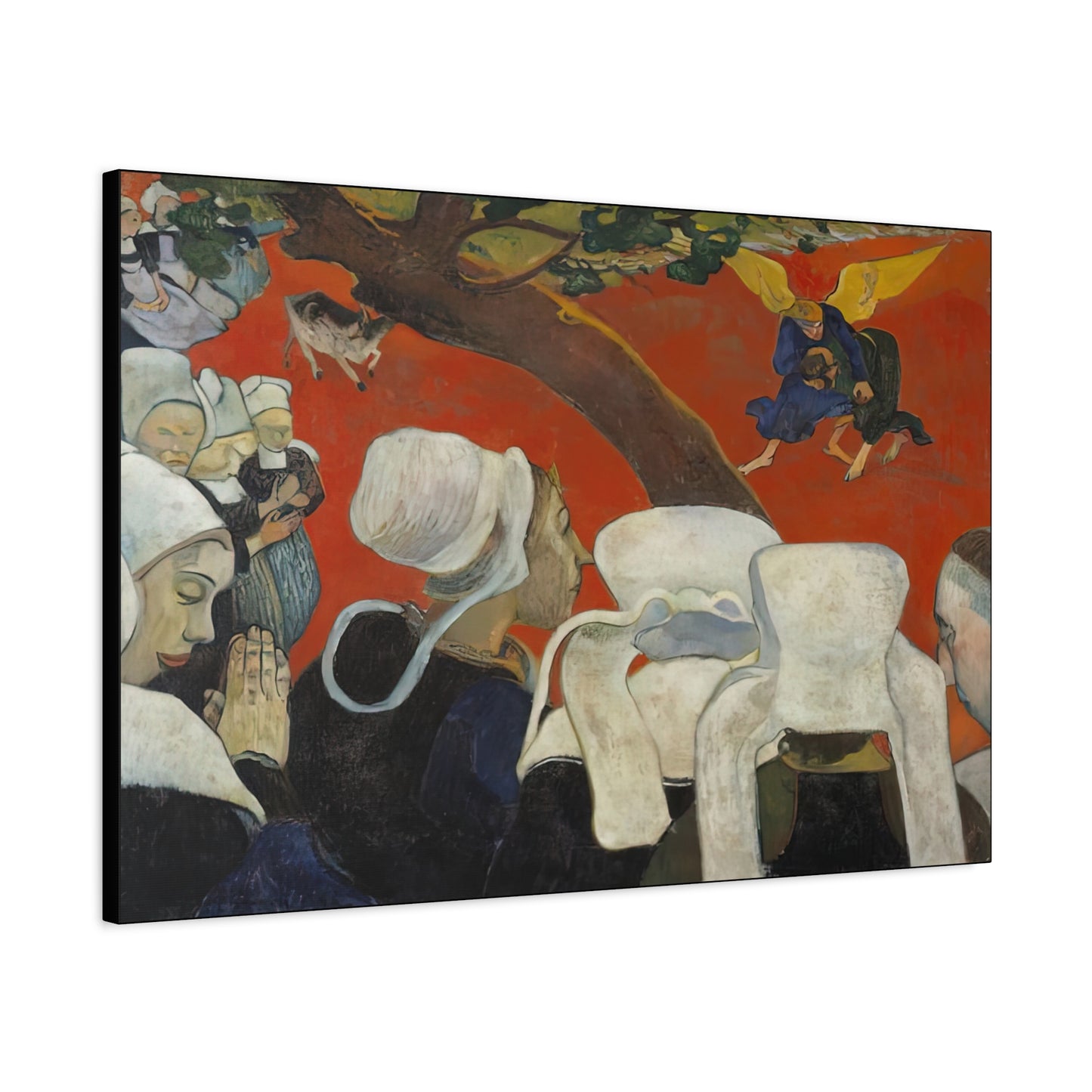 Gauguin, Paul - Vision of the Sermon (1888) - Canvas Block, unframed
