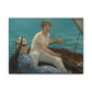 Manet, Édouard - Boating (1874) - Canvas Block, unframed