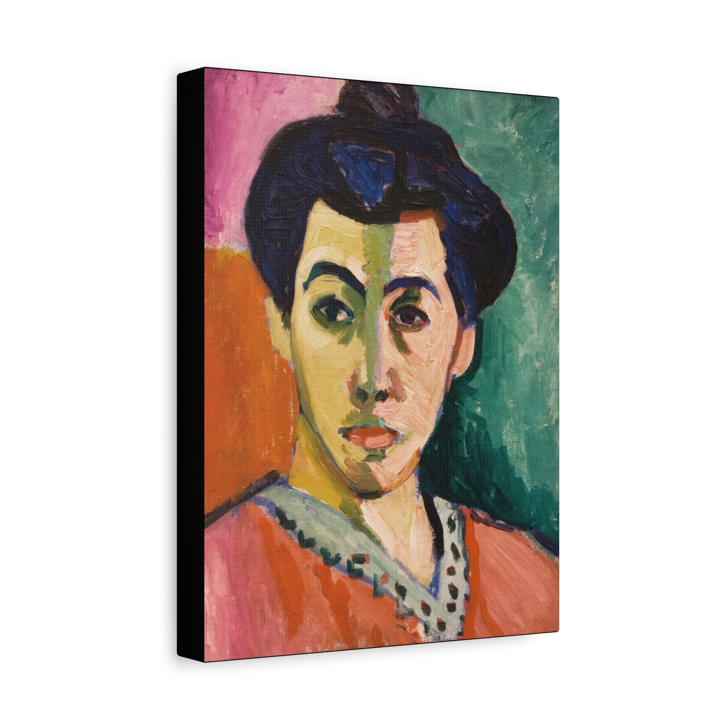 Matisse, Henri - The Green Stripe (1905) - Canvas Block, unframed
