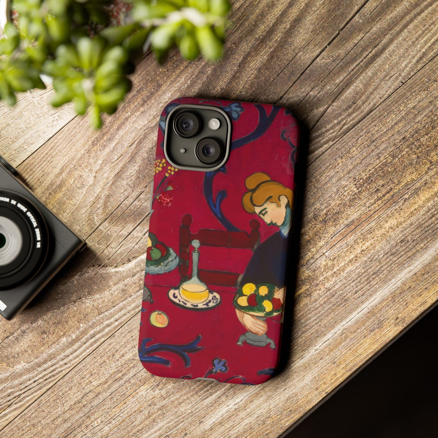 Matisse, Henri - The Dessert Harmony in Red (1893) - Tough Phone Cases