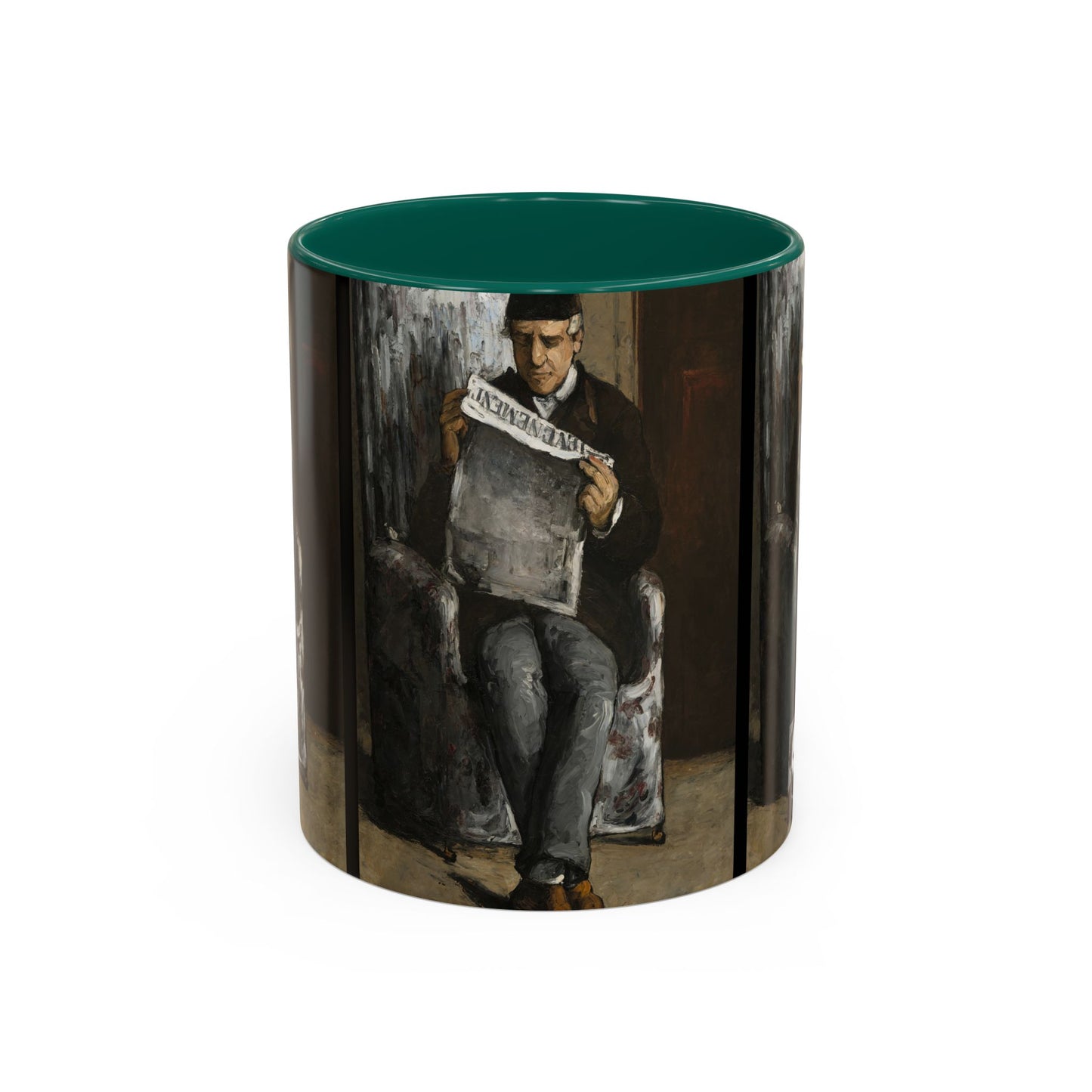 Cézanne, Paul - The Artist’s Father (1866) - Colorful Accent Mugs