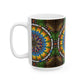Pacio, Adam - Emerald Arrows Mandala - Ceramic Mug