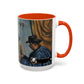 Cézanne, Paul - The Card Players (1892) - Colorful Accent Mugs