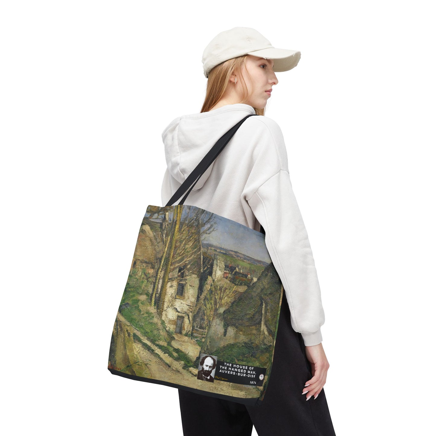 Cézanne, Paul - The House of the Hanged Man, Auvers-sur-Oise (1874) - Tote Bag