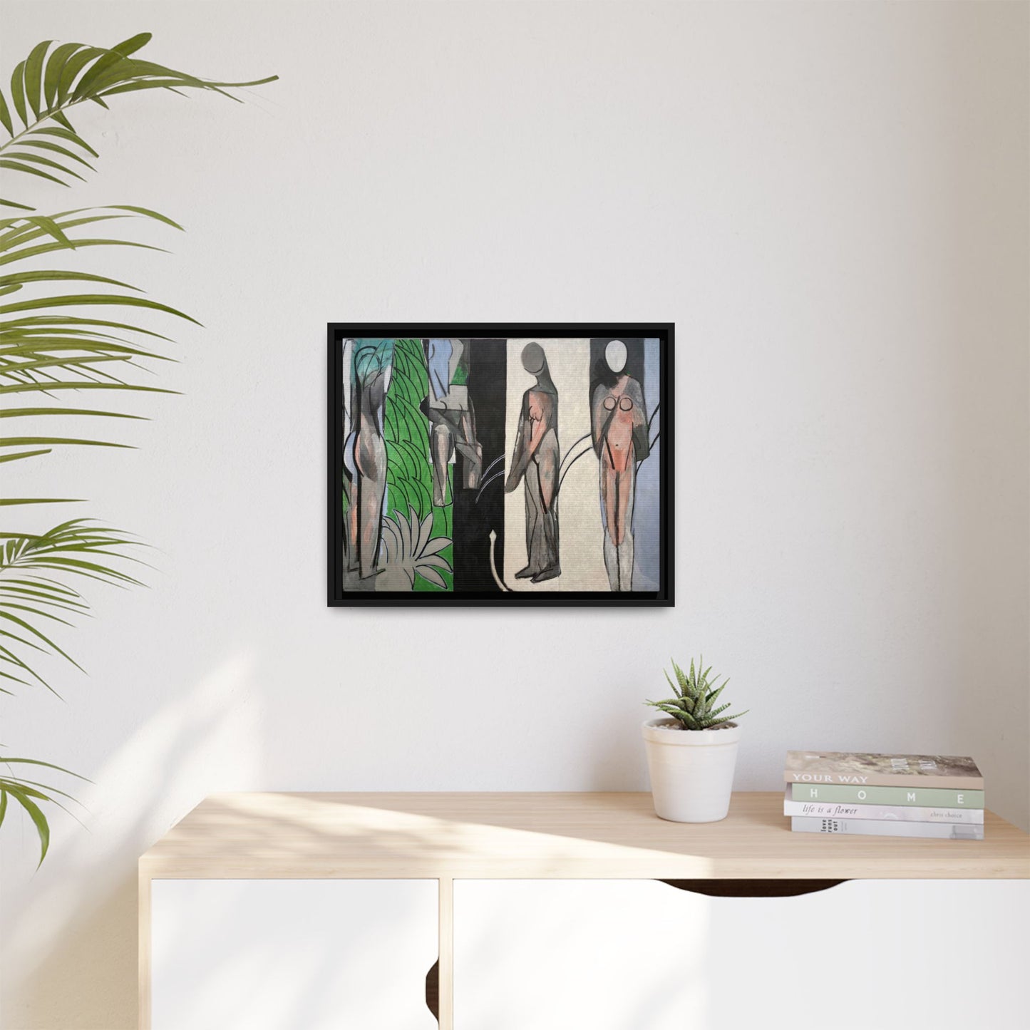 Matisse, Henri - Bathers by a River (1917) - Matte Canvas, Framed