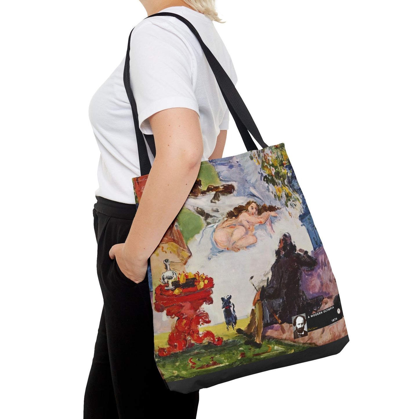 Cézanne, Paul - A Modern Olympia (1874) - Tote Bag