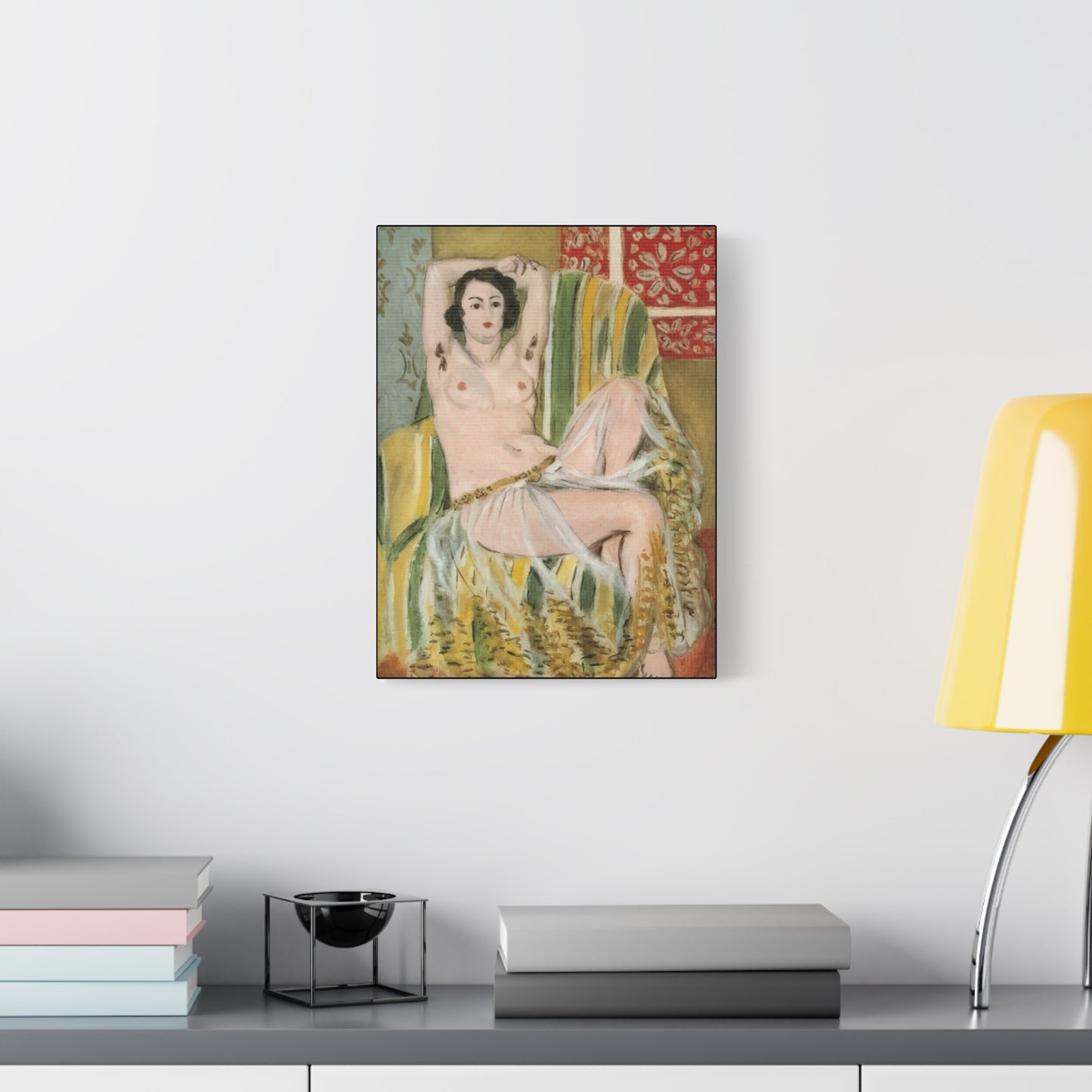 Matisse, Henri - Odalisque with Raised Arms (1923) - Canvas Block, unframed