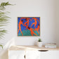 Matisse, Henri - Dance (II) (1910) - Matte Canvas, Framed