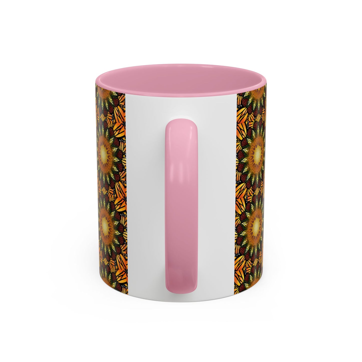 Pacio, Adam - Monarch Butterfly Mandala - Colorful Accent Mugs