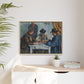 Cézanne, Paul - The Card Players (1892) - Matte Canvas, Framed