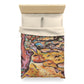 Braque, Georges - Olive Tree near L'Estaque (1906) - Microfiber Duvet Cover