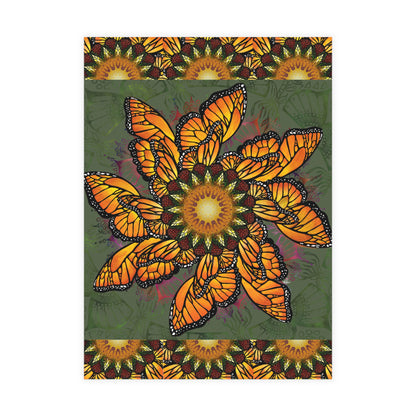 Pacio, Adam - Monarch Butterfly Mandala - Postcard Bundles with Envelopes Included