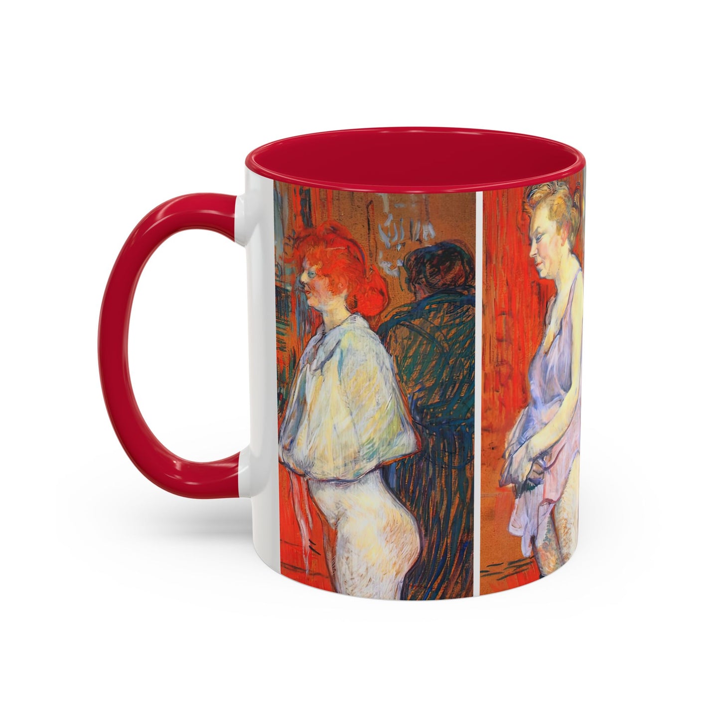Toulouse-Lautrec, Henri - The Medical Inspection (1894) - Colorful Accent Mugs