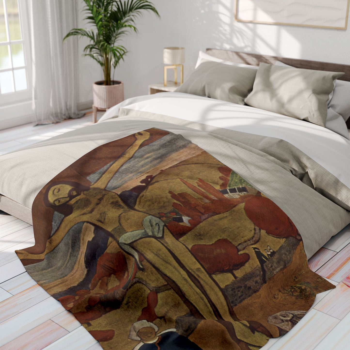 Gauguin, Paul - The Yellow Christ (1889) - Arctic Fleece Blanket