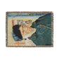 Van Gogh, Vincent - Self Portrait with Bandaged Ear (1889) - Woven Blanket