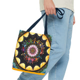 Obsidian Grandmothers Mandala - Tote Bag